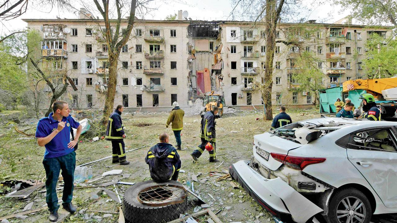 Attacks in Russian-occupied Ukrainian regions leave 28 dead : Officials