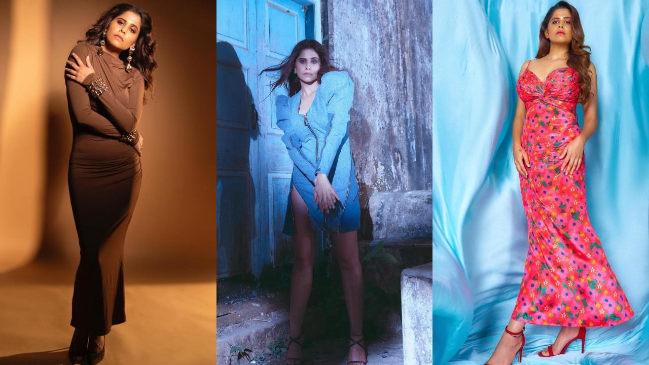 Sai Tamhankar fashion flair: From stunning bodycon dresses to chic denims
