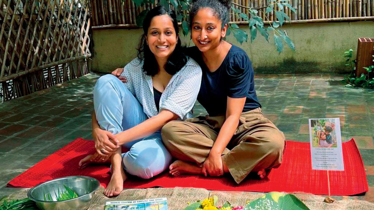 Sangeetha Arjun and Lakshmi Kaushik
