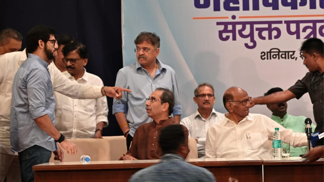 Uddhav Thackeray, whose party is a constituent of the MVA, was addressing a joint press conference of the alliance members in south Mumbai, where NCP (SP) chief Sharad Pawar and senior Congress leader Prithviraj Chavan also spoke