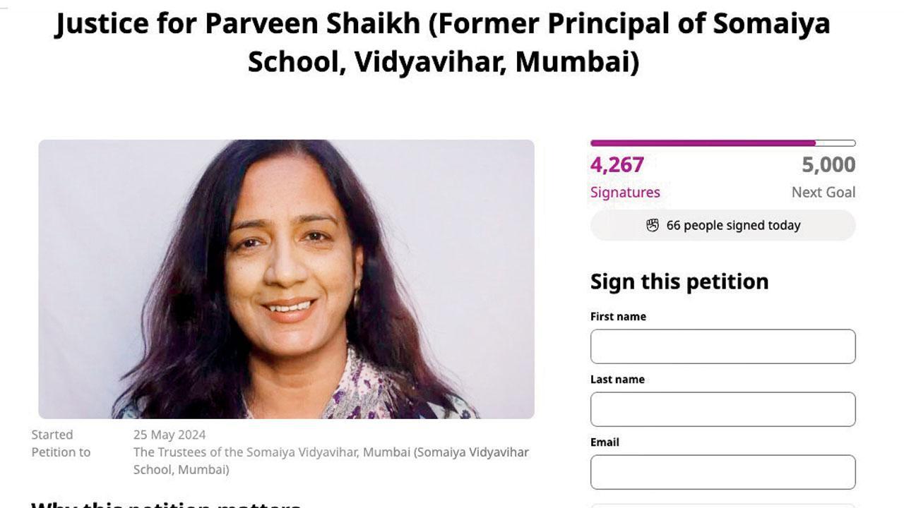 Mumbai: Petition supporting Somaiya Trust launched
