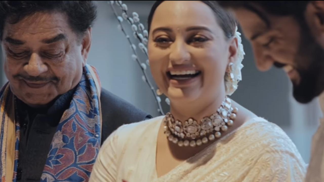Days after their wedding, Sonakshi Sinha and Zaheer Iqbal visit Shatrughan Sinha at hospital