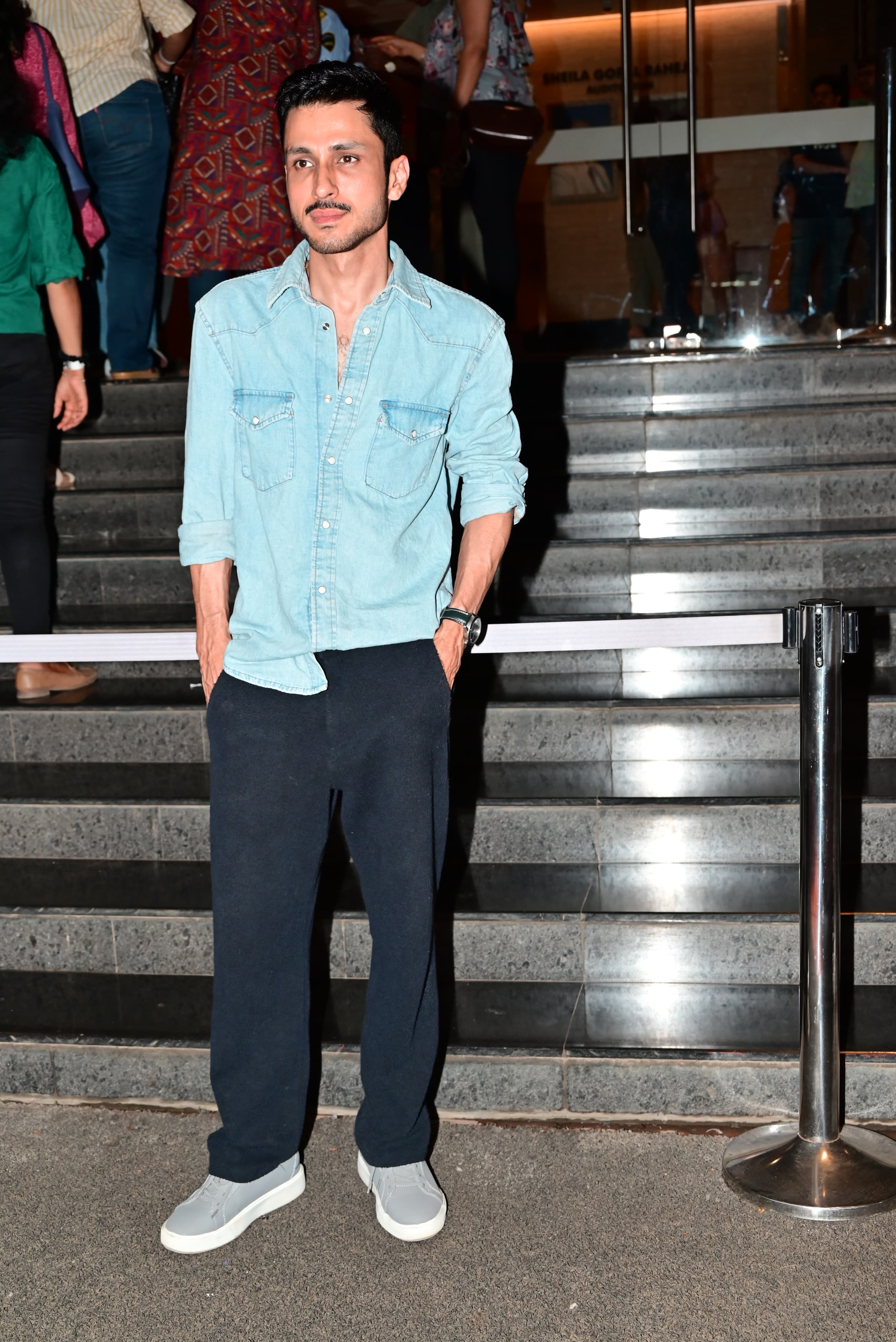 Amol Parashar was snapped in the city in stylish yet simple look