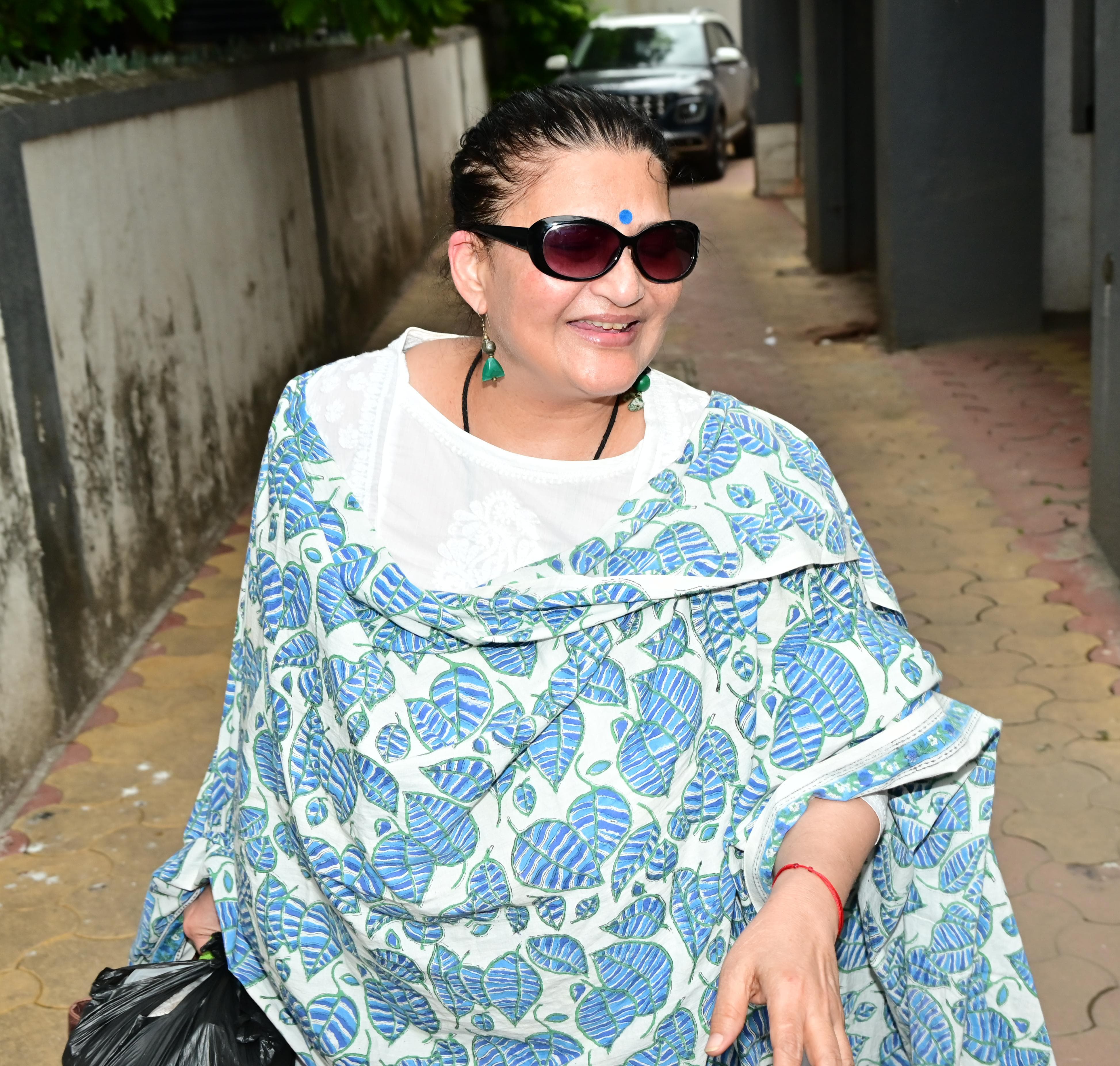 Veteran actress Sarika was papped in the city