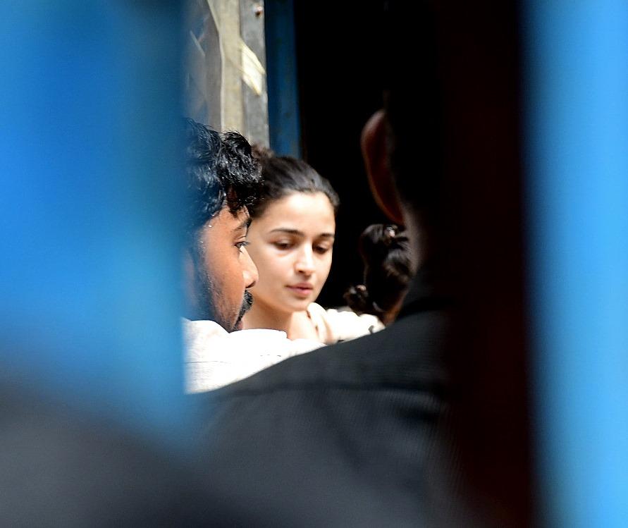 Alia Bhatt went to visit their under-construction bungalow in Chembur