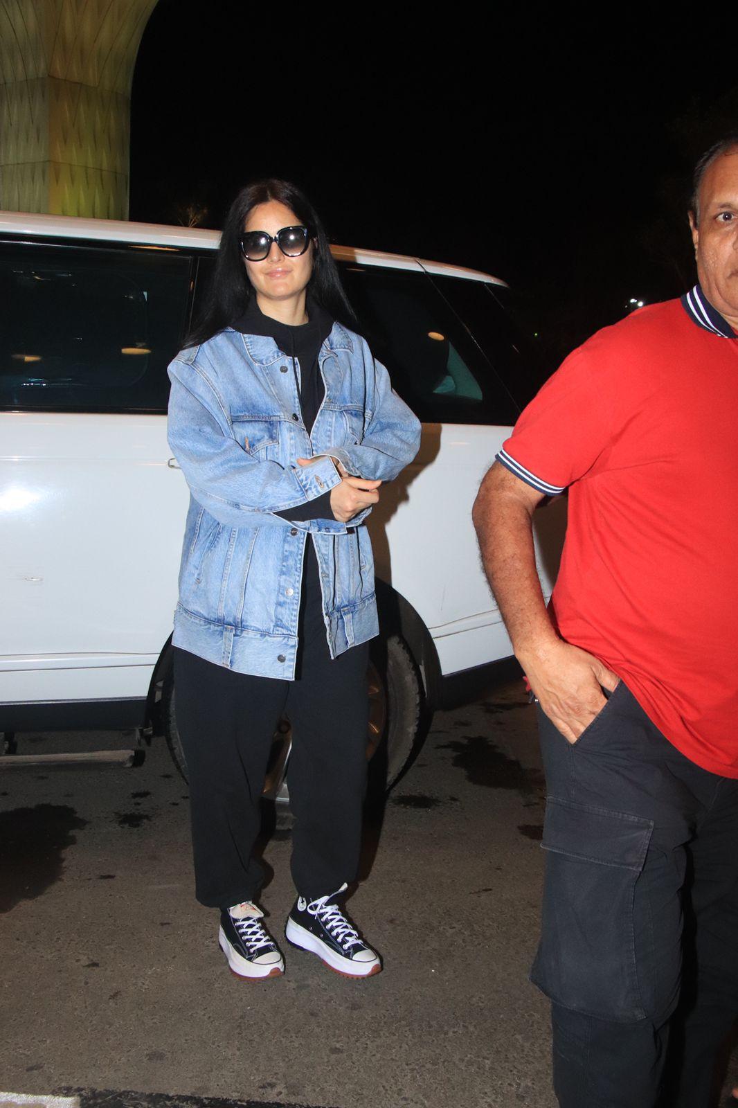 Katrina Kaif is giving major inspiration to those who wish to opt for a comfy outfit for your airport look