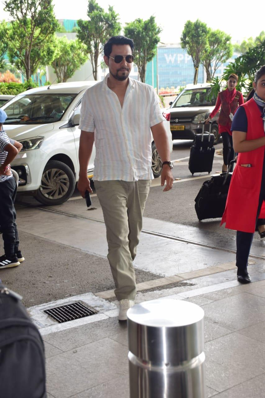 Who says boys don't have options? Take cues from Randeep Hooda's comfy and casual outfit to ace your airport look