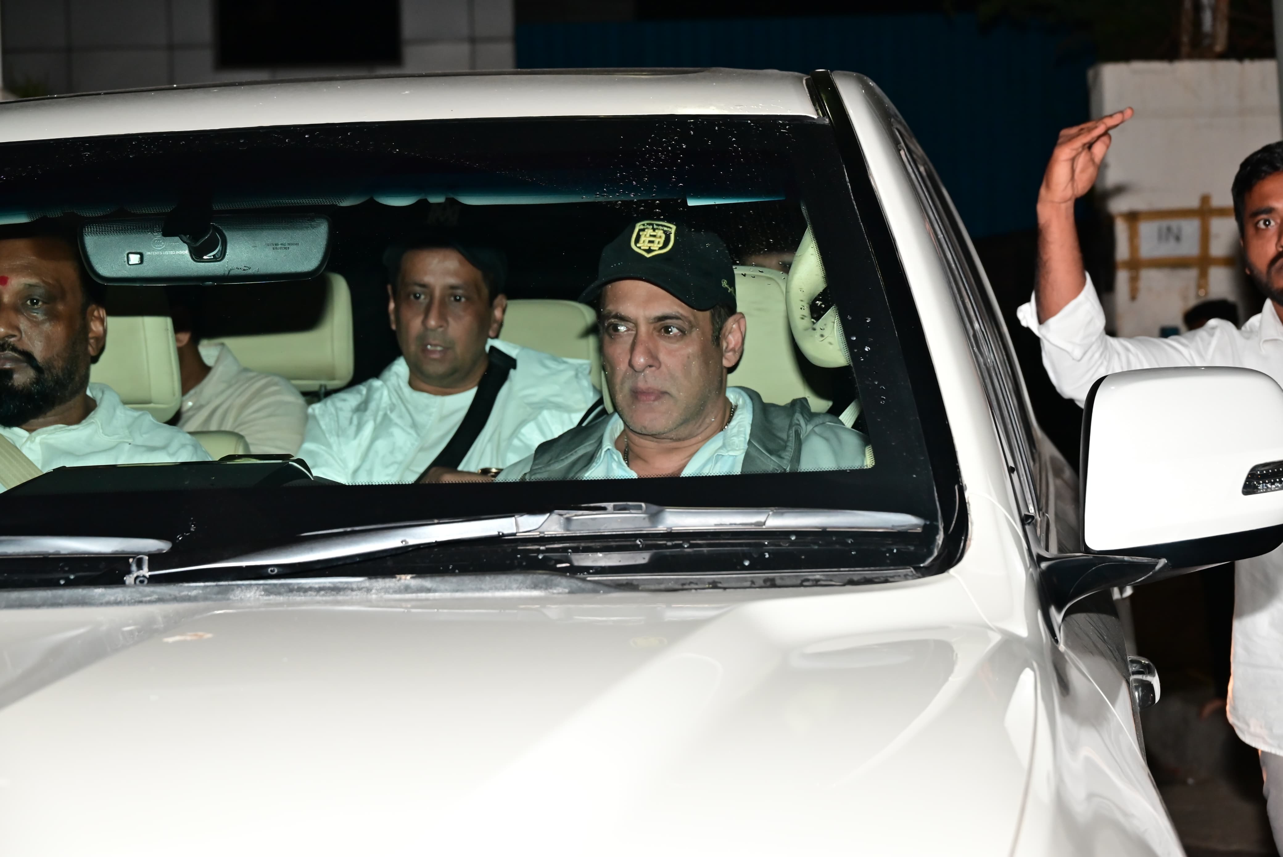 Salman Khan was clicked in the city late night