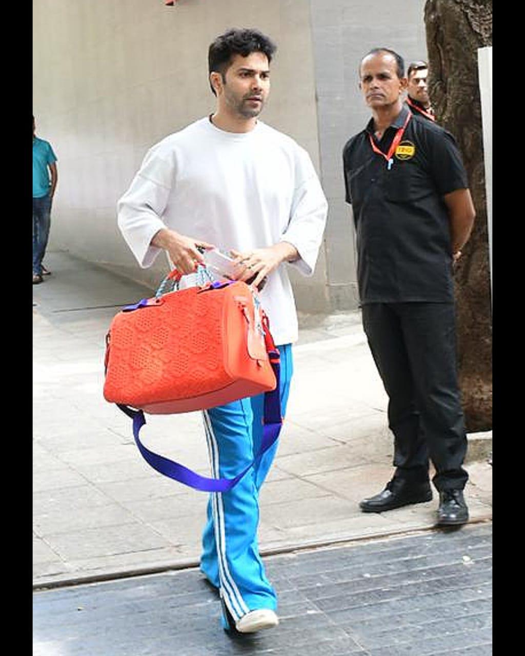 Varun Dhawan was snapped outside Hinduja hospital. Report claims that Varun is all set to welcome his first baby