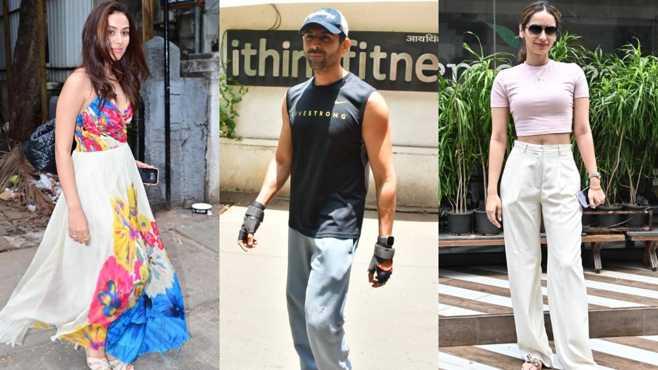 Spotted in the city: Mira Rajput, Kartik Aaryan, Manushi Chhillar and others