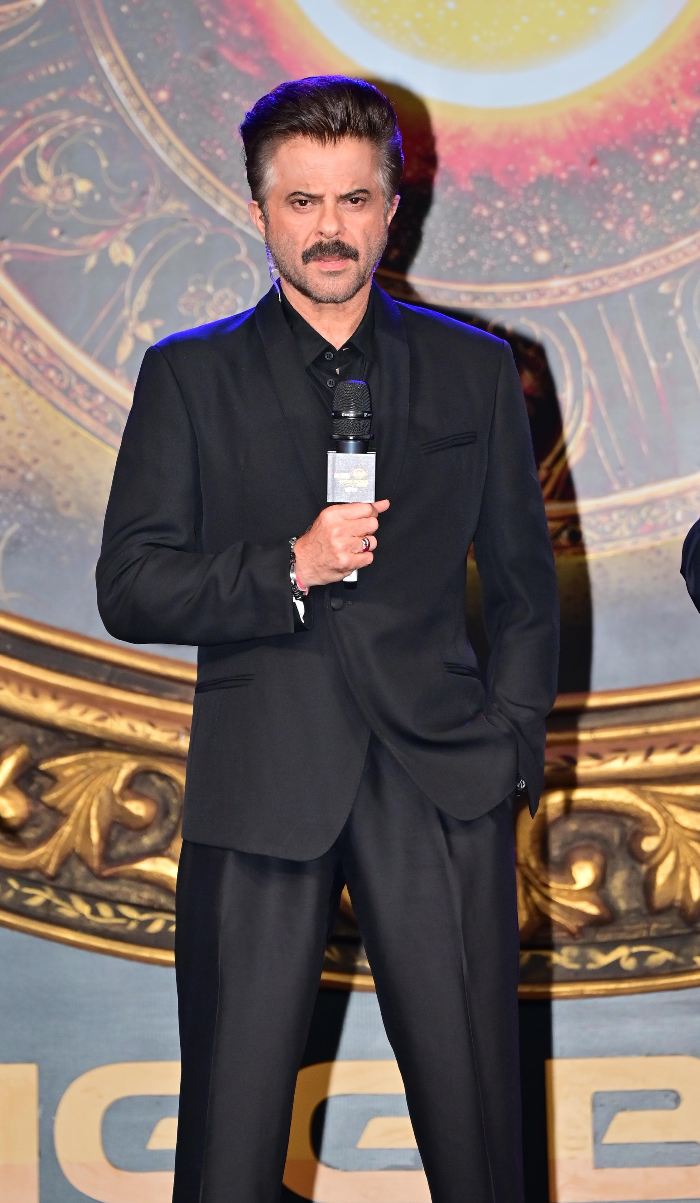 Anil Kapoor looked dapper as he attended the press conference for Bigg Boss OTT 3