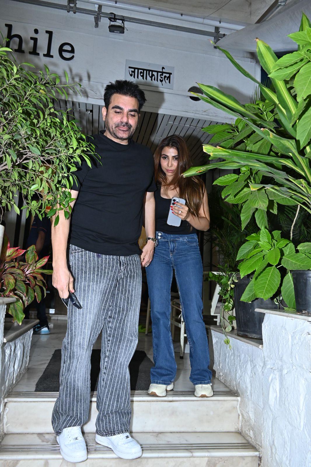 Sshura Khan and Arbaaz Khan went out on a date