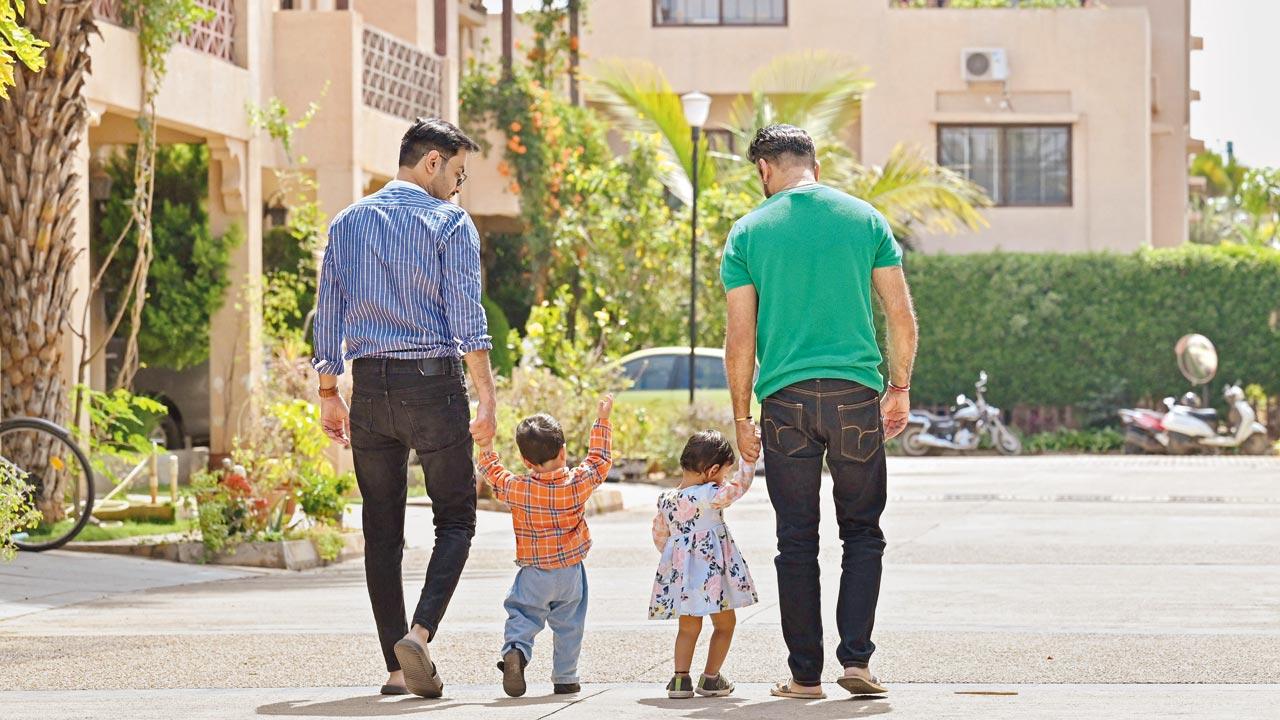 Gay men began to adopt soon after decriminalisation of same-sex relationships, and now await legal clarity on their parental rights. File pic/Getty Images