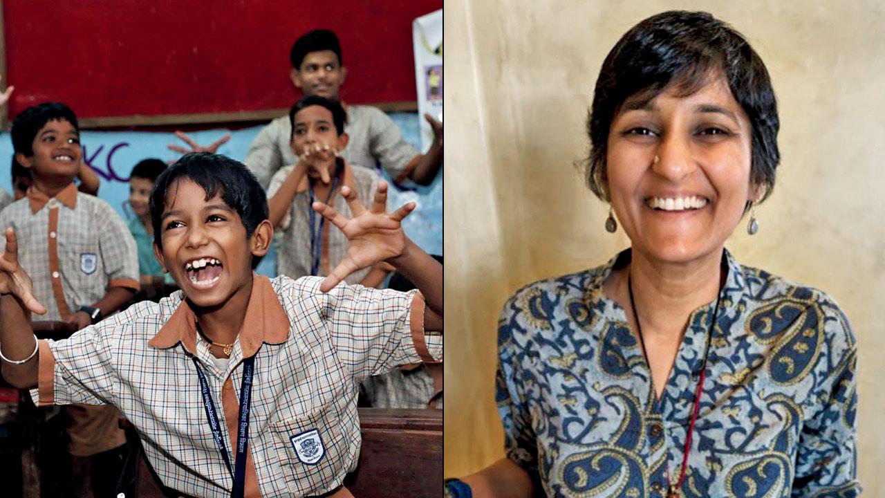 Young students at a previous session in the city 