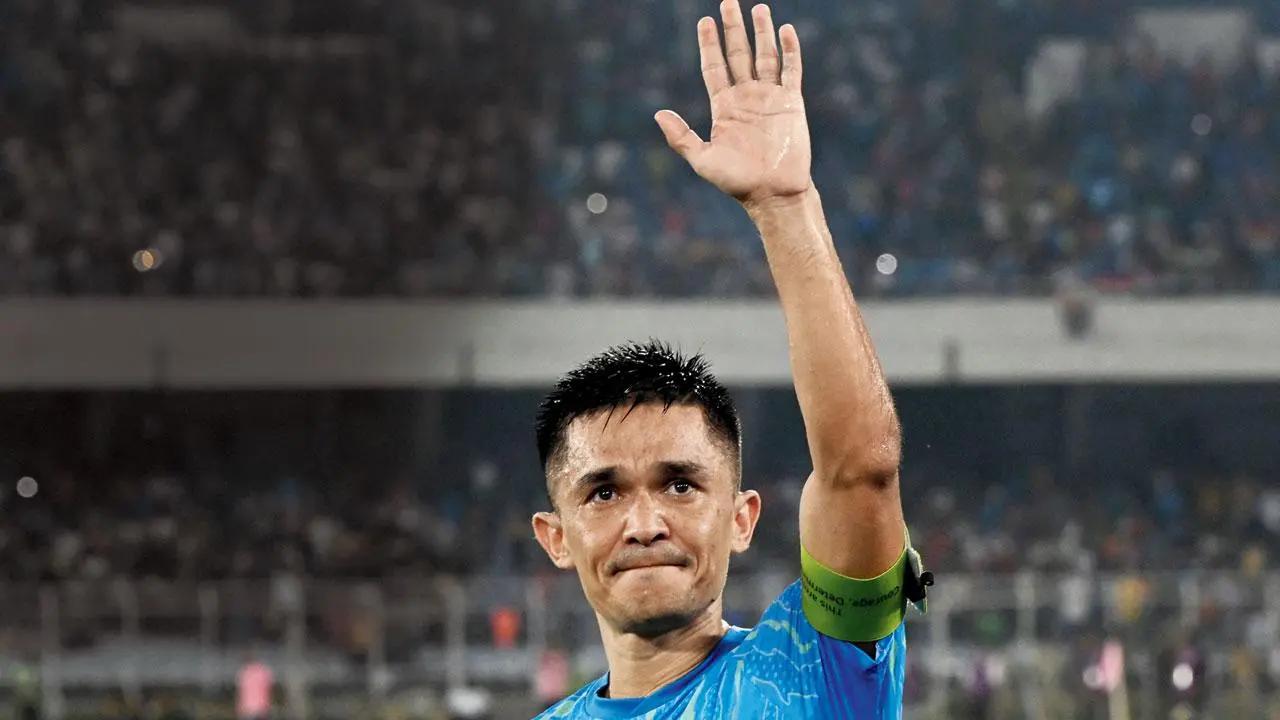The talismanic Sunil Chhetri’s last international match ended in an anticlimax as a profligate India were held to a goalless draw by visiting Kuwait in their 2026 FIFA World Cup Qualifier on Thursday. After the draw, India have collected five points and play Asian champions Qatar in their final match on June 11