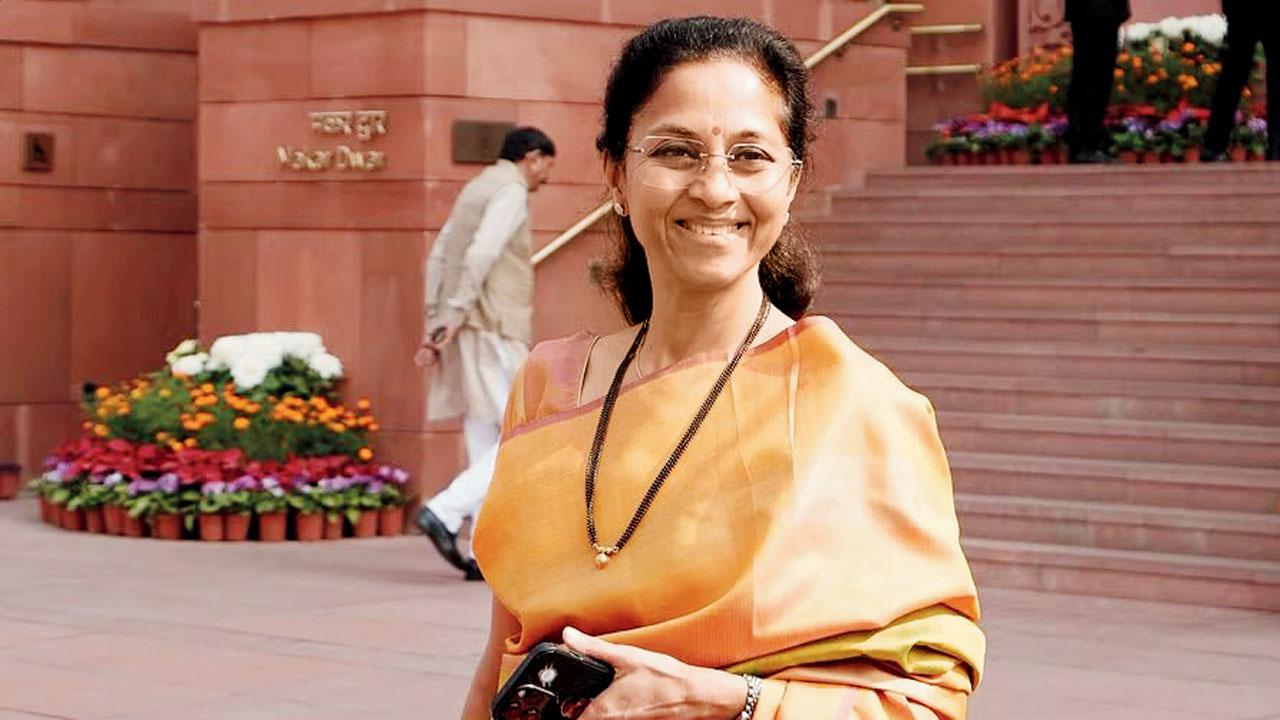 Sunetra lost the Baramati Lok Sabha seat to her sister-in-law Supriya Sule. Pic/PTI