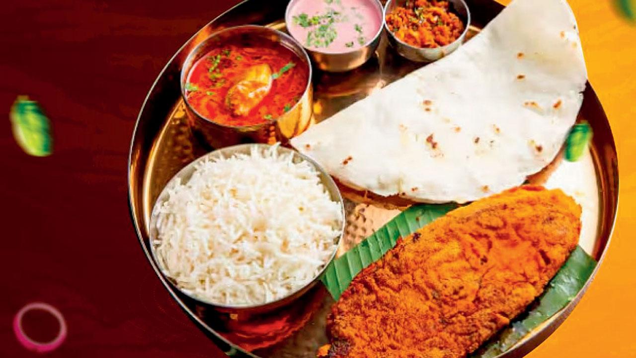 Surmai thali. Pics courtesy/Instagram