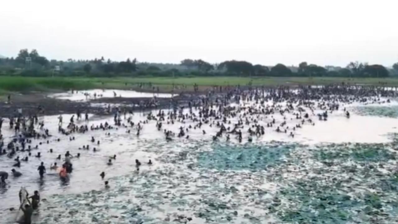 Melur locals celebrate a centuries-old fishing event