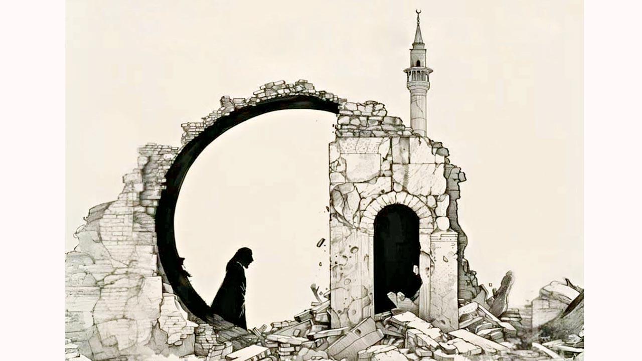 The Gate of Years opens up into the future and the past.  Pic Courtesy/Veda Factory