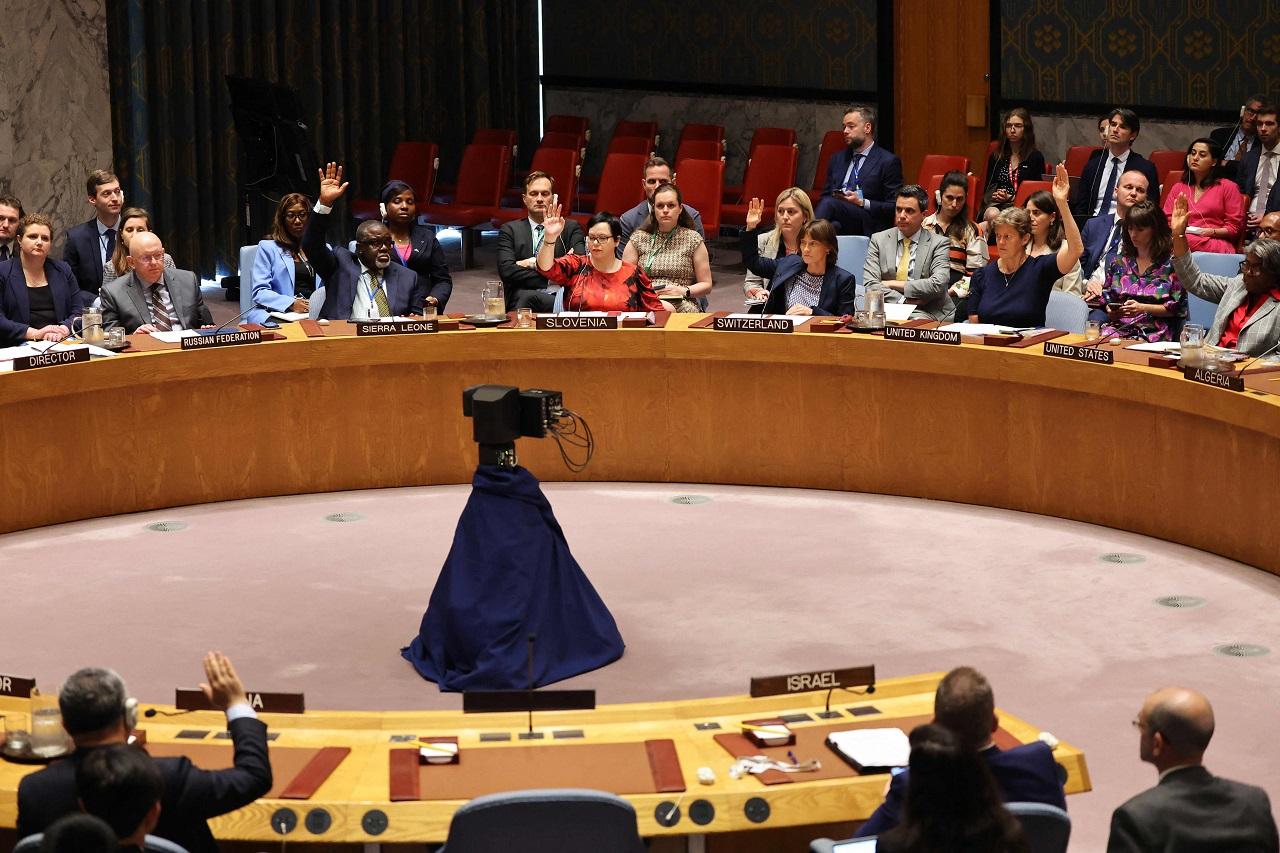 Hamas responded to the adoption by saying it welcomed the resolution and was ready to work with mediators in indirect negotiations with Israel to implement it. The statement was among the strongest from Hamas to date but stressed the group would continue 