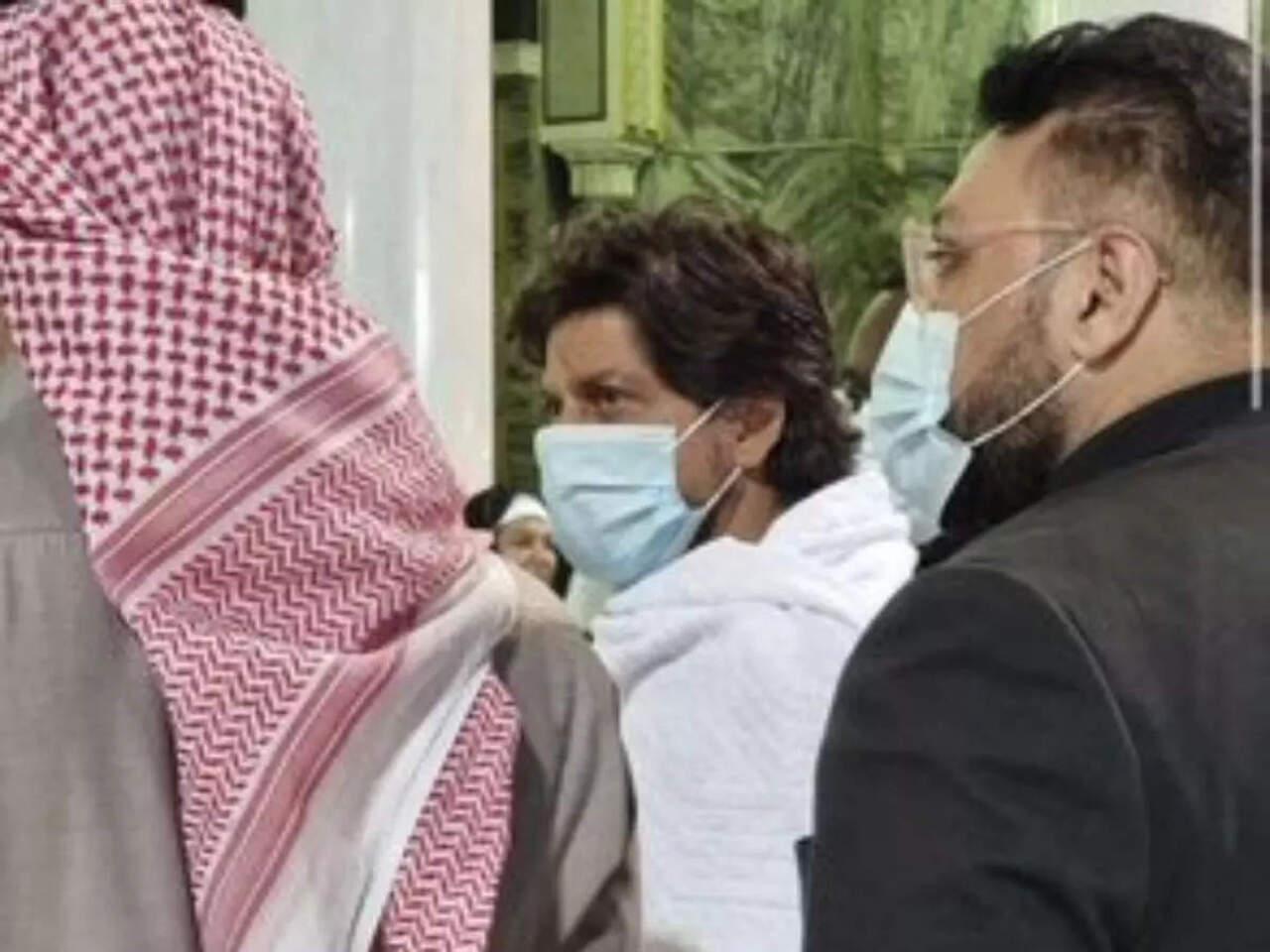 Superstar Shah Rukh Khan, who was in Saudi Arabia shooting for Rajkumar Hirani's film 