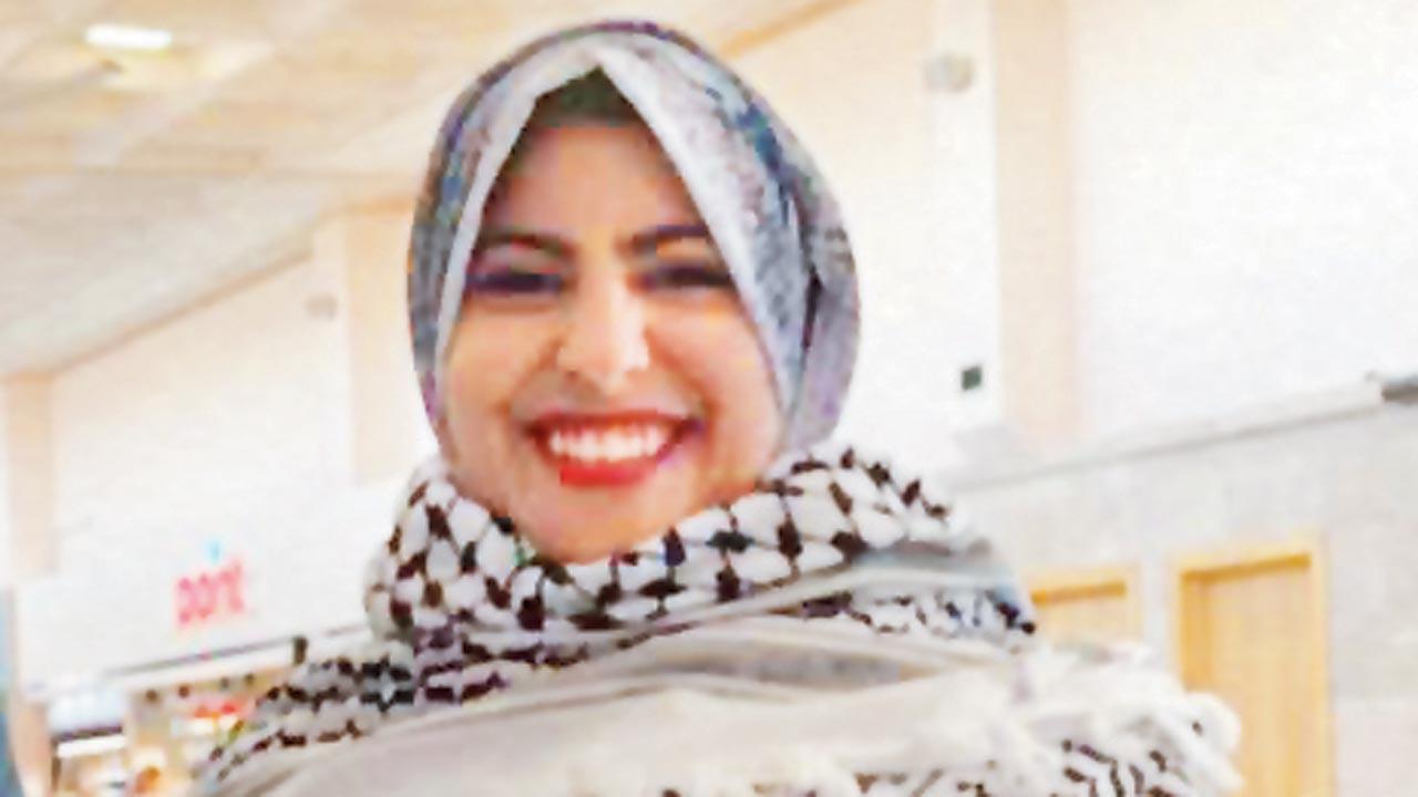 Shahd Safi and her family