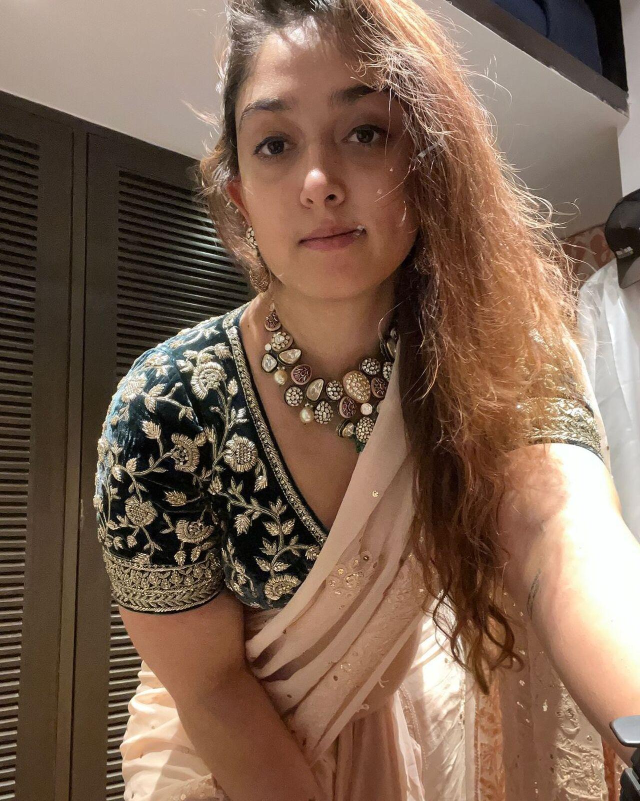 Aamir Khan's daughter Ira Khan shared pictures of her look for the party on her Instagram feed