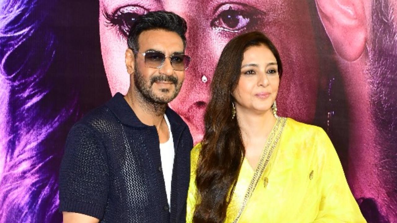 'Auron Mein Kahan Dum Tha' trailer launch: Tabu exposed Ajay Devgn when he said that he does not engage in gossip. The two have been friends for decades. Read full story here