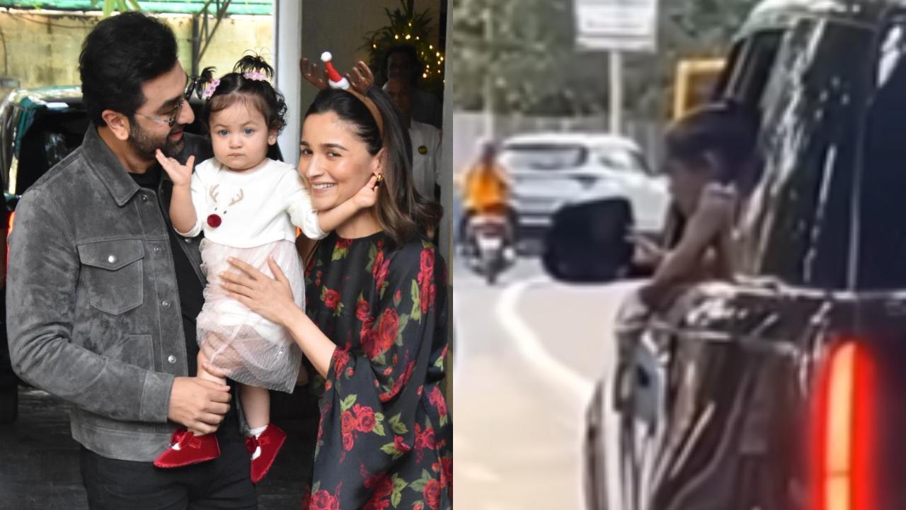WATCH: Like parents, like daughter! Raha inherits Alia Bhatt & Ranbir Kapoor's love for animals 