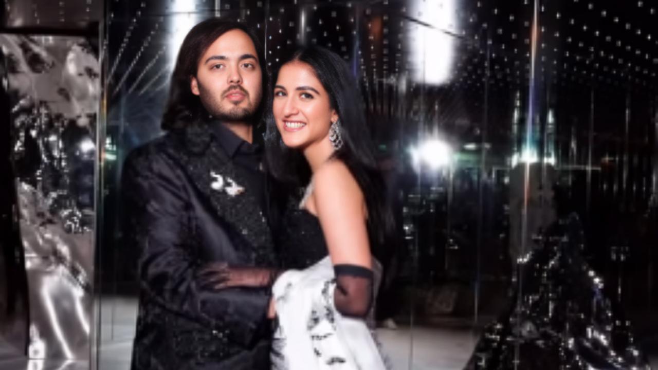 Aww! Radhika Merchant wears gown printed with Anant Ambani's first love letter