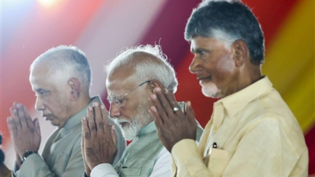 Former Vice President M Venkaiah Naidu, Ex Chief Justice of India N V Ramana, and renowned actors like Rajnikanth and Chiranjeevi graced the occasion with their presence.