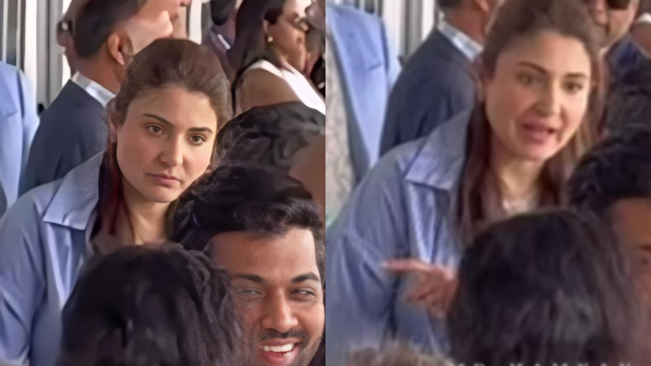 Anushka Sharma in heated exchange during India vs Pakistan match? Worried fans react