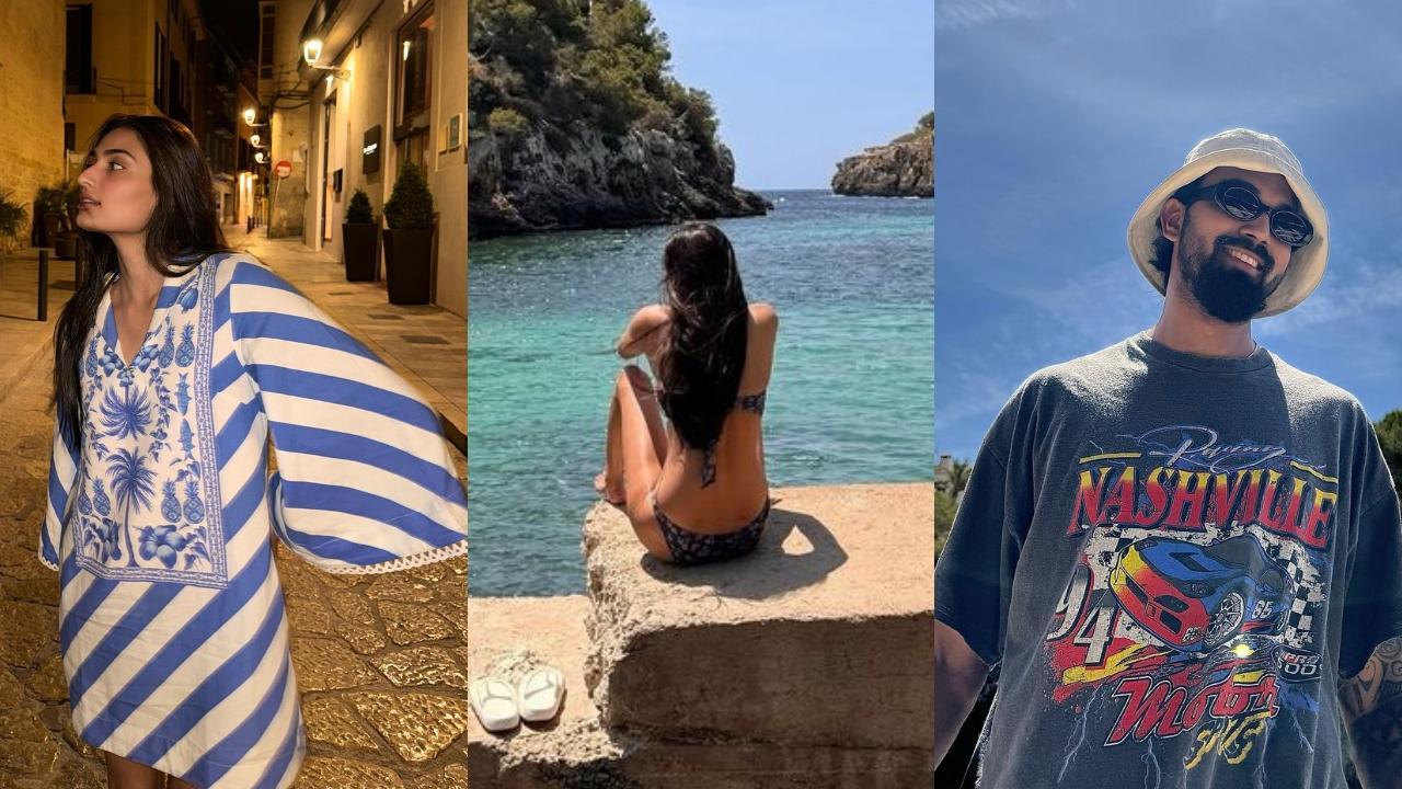 In Pics: Athiya Shetty sizzles in a bikini, KL Rahul is all smiles in Spain