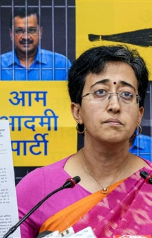 Addressing a press conference in Delhi, Atishi said that the city is dealing with water crisis since Haryana isn`t releasing their share of water.