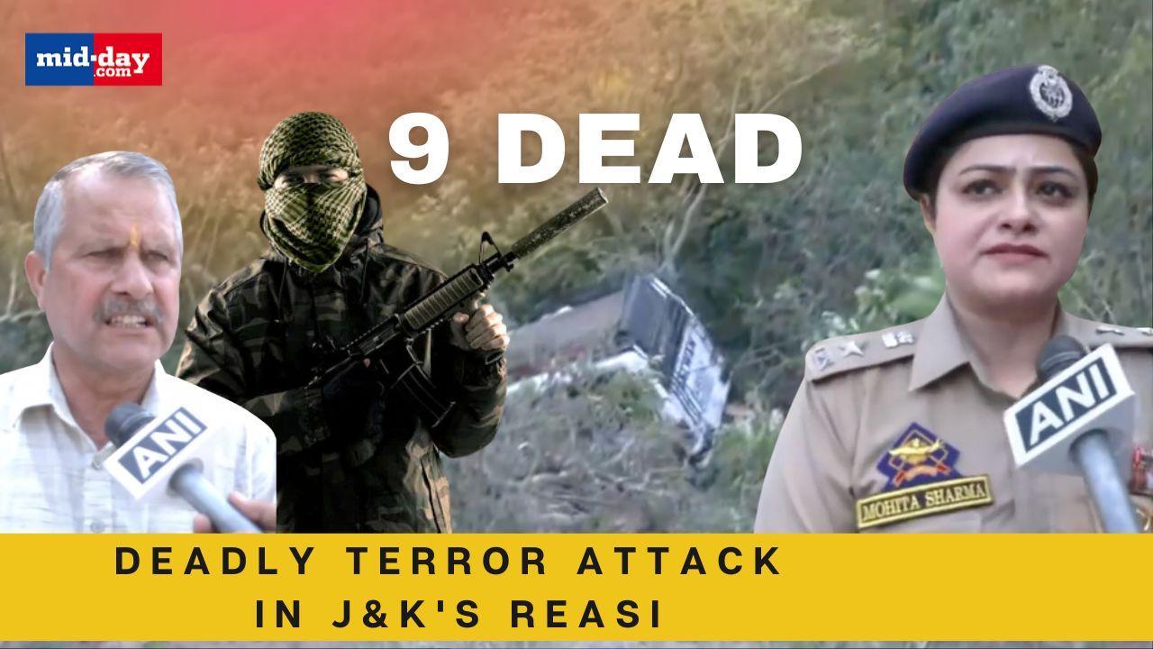 J&K Terror Attack: Terrorists Open Fire On Bus In J&K's Reasi, 9 Killed 
