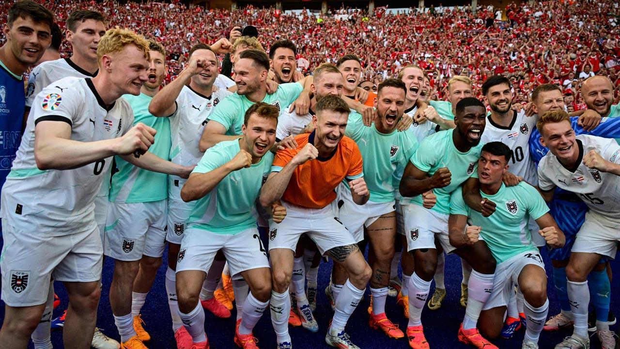 Euro 2024: Austria upset Netherlands, Poland hold France to deny top spot