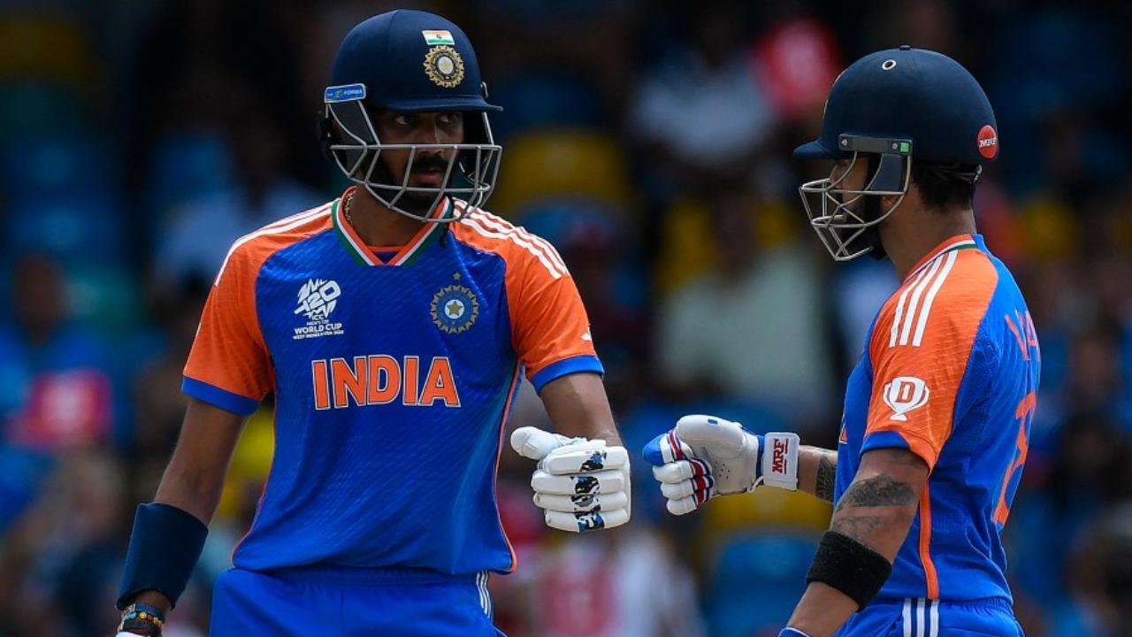 T20 World Cup 2024 final India suffer dramatic toporder collapse