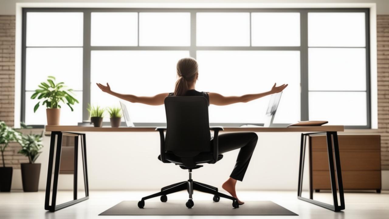 Yoga asanas to cultivate a flow of energy at work