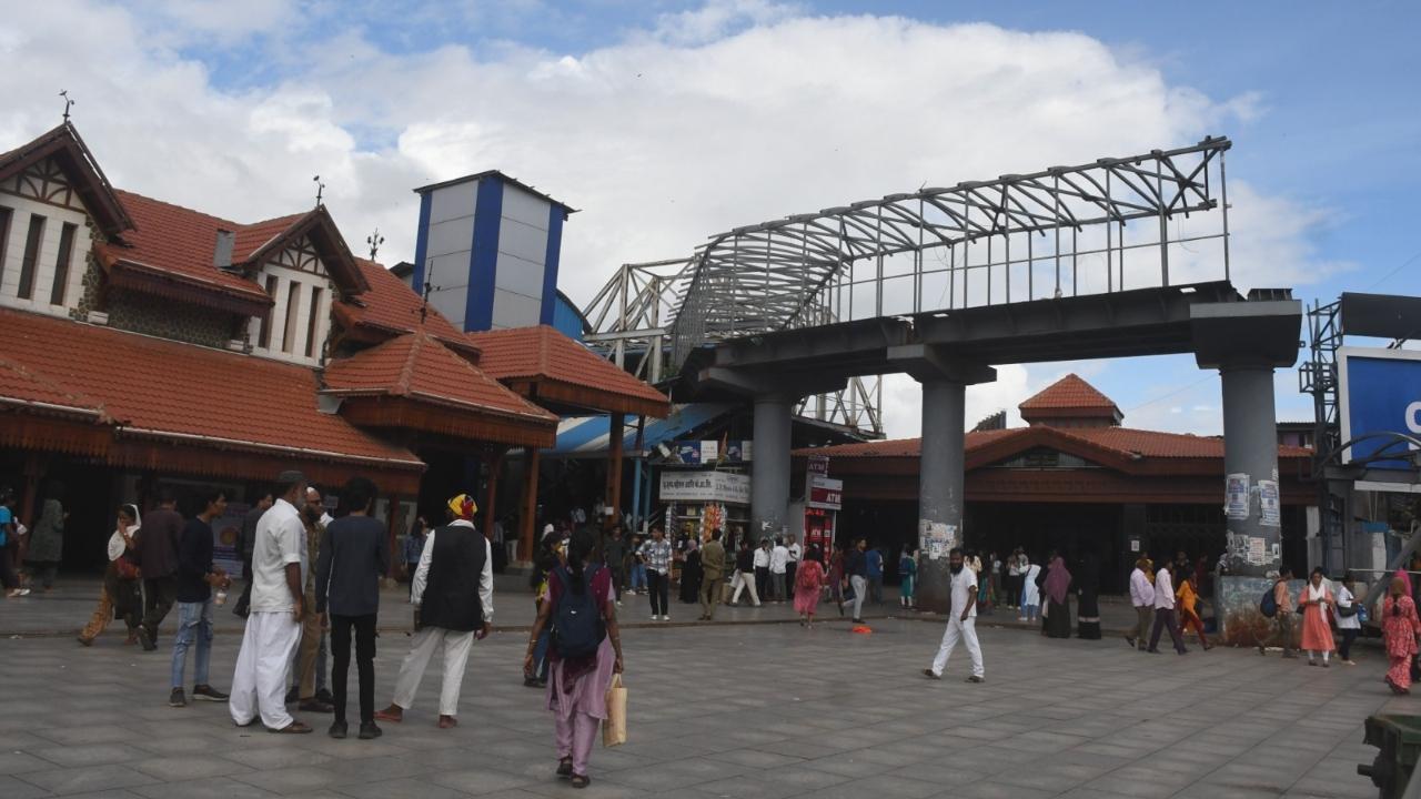 With the Bandra skywalk gone, residents had hoped that views of the iconic Bandra station will be unblocked