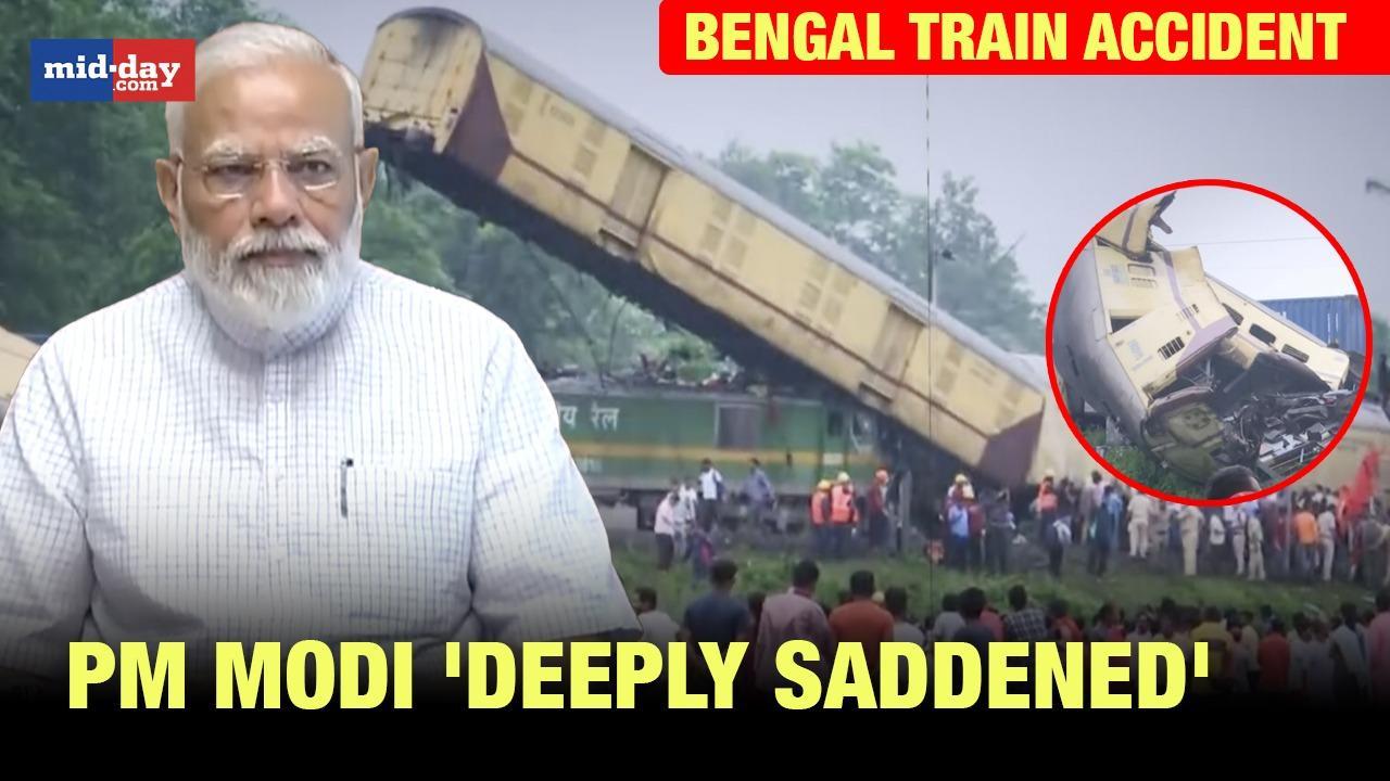 Bengal Train Accident: PM Modi Grieves The Loss Of Lives In The Tragic Mishap