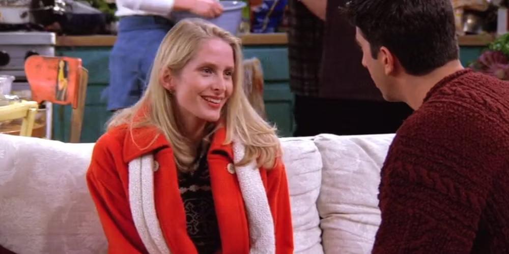 Friends introduces its first gay character right away when Ross mentions in the first 10 seconds that his lesbian ex-wife, Carol, has just moved out.