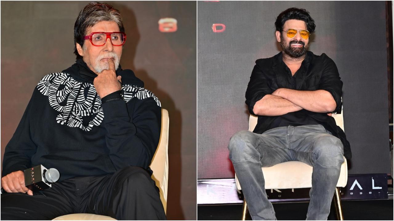 Amitabh Bachchan rags Prabhas at Kalki 2898 AD event: He doesn't allow me to...