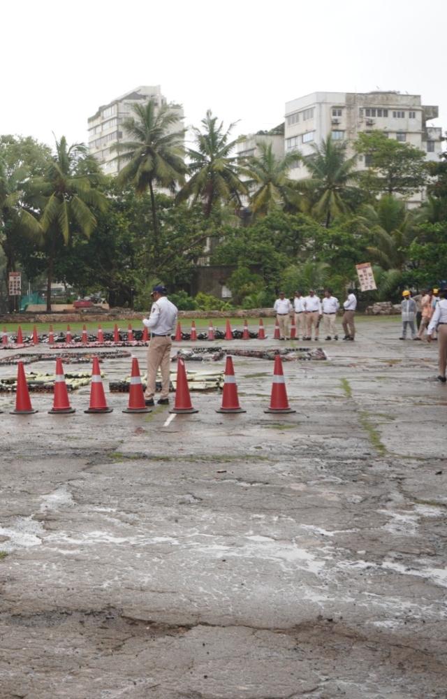 The silencers and horns were seized by the traffic police officials during a special drive in the city