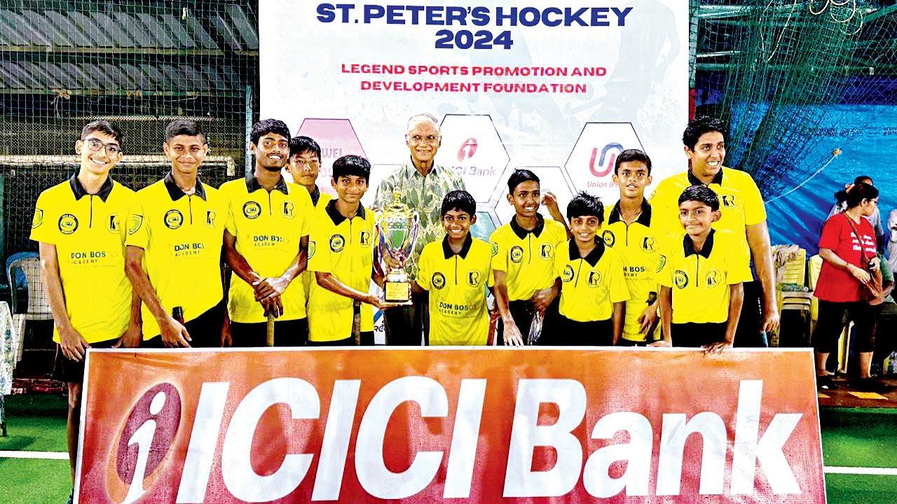 Don Bosco Academy clinch St Peter’s U-15 hockey title 