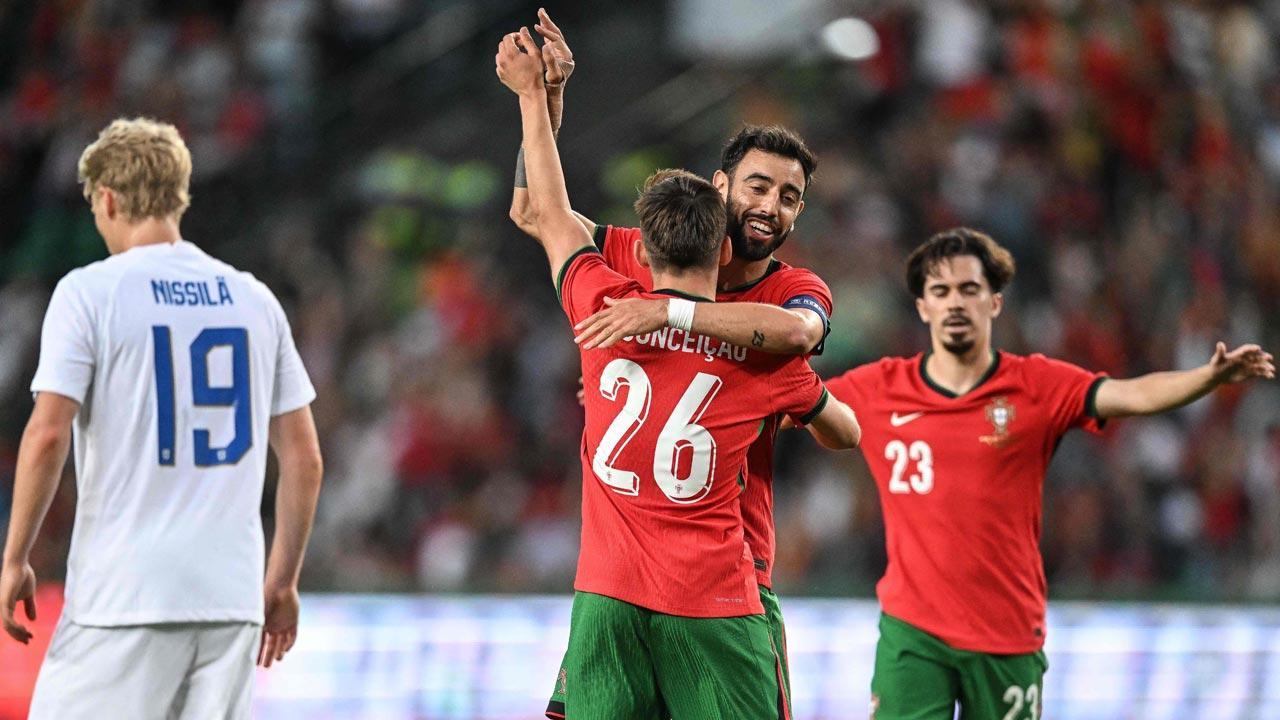 Switzerland, Portugal notch up wins; Italy held to goalless draw