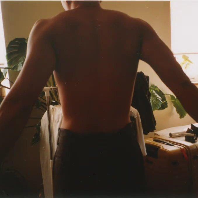 Namjoon's recent Instagram story update showed a picture of the BTS leader's ripped back.