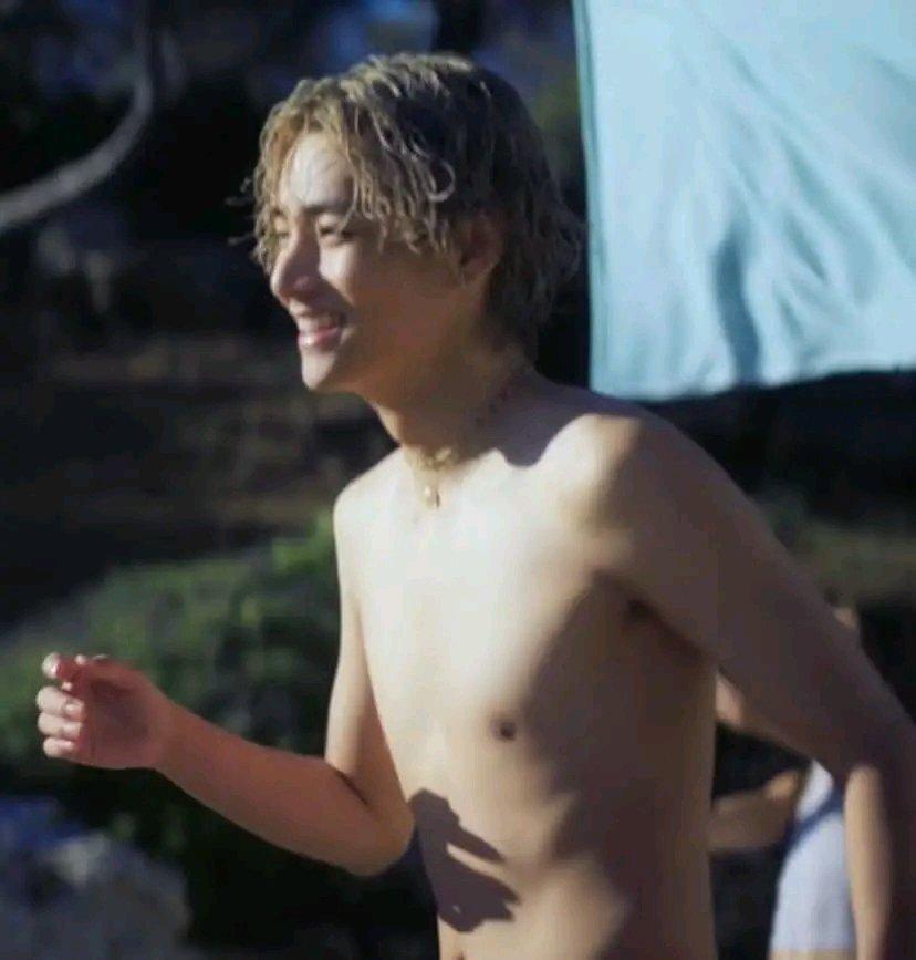 ARMYs swooned over BTS's V as he showed off his dreamy shirtless side in the 'Slow Dancing' music video.