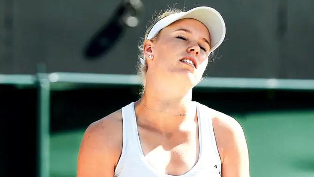 Emma Navarro into semis at Bad Homburg as Caroline Wozniacki retires due to injury