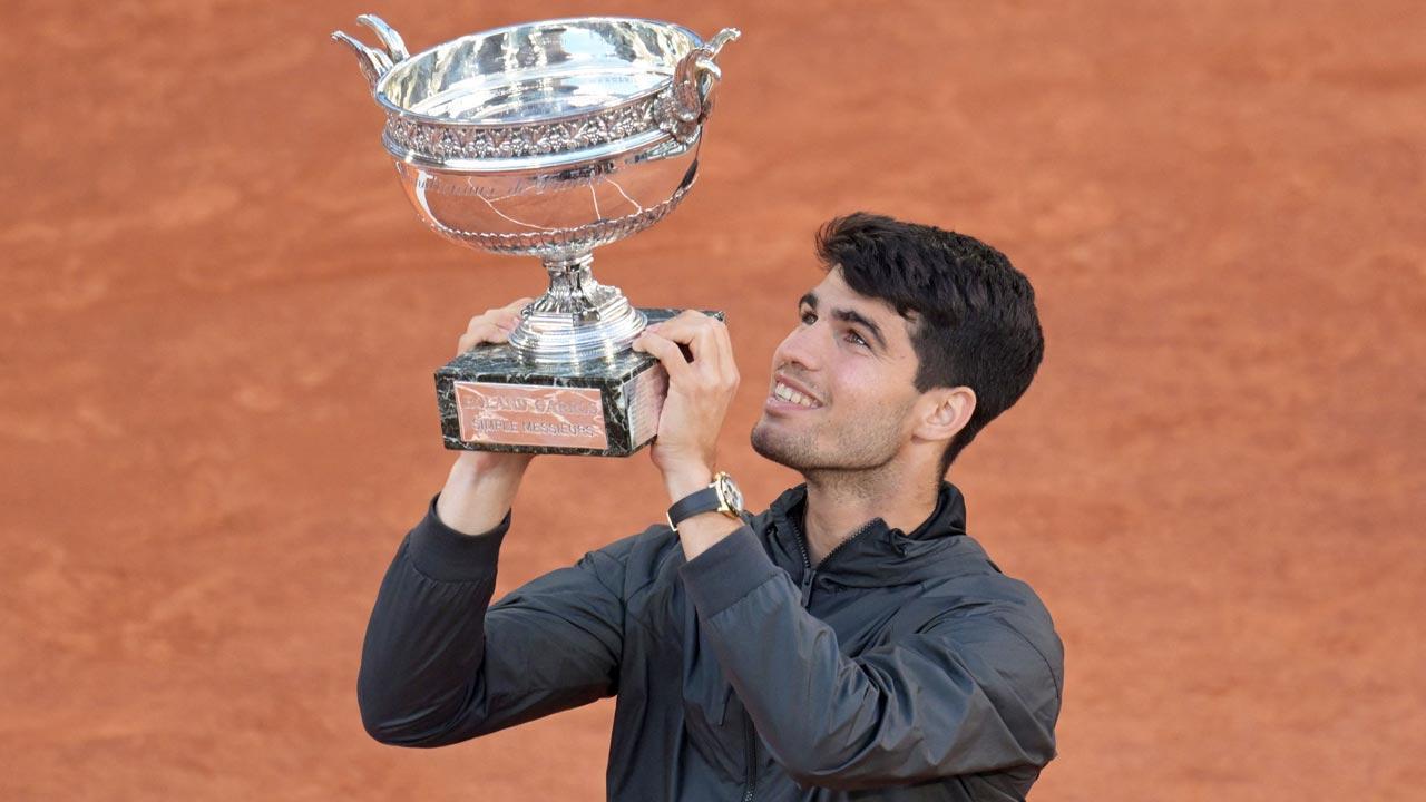 Carlos Alcaraz outlasts Alexander Zverev in five-set thriller to lift maiden French Open title