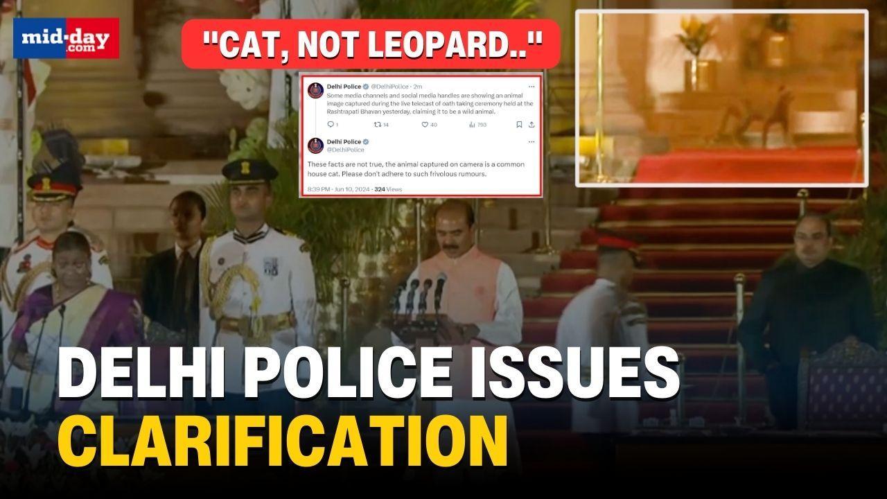 Delhi Police Clarifies On Mysterious Animal Seen At Rashtrapati Bhawan, Says It'